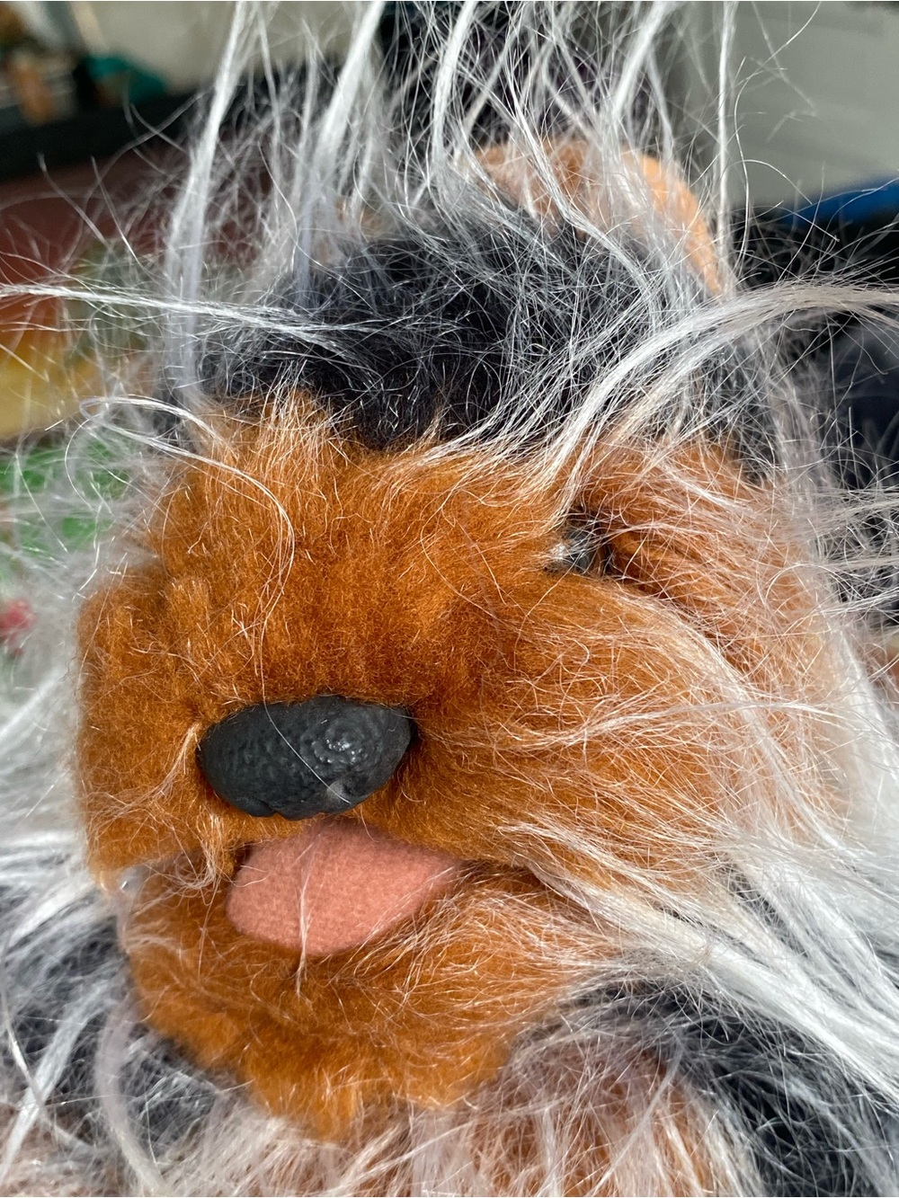 Folkmanis Yorkie Yorkshire Terrier Hand Dog Puppet Plush